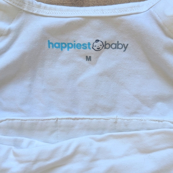 Happiest Baby 100% Organic SNOO Sleep Sack in Ivory - Size Medium, 12-18 lbs. - Picture 3 of 7